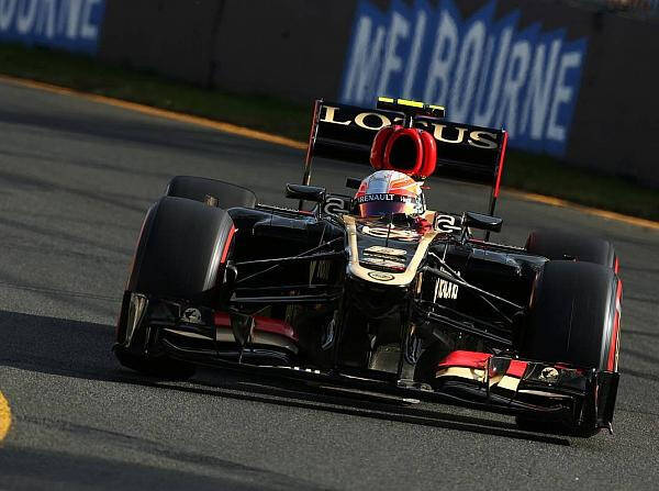 Foto zur News: Grosjean bei allen Bedingungen Schnellster