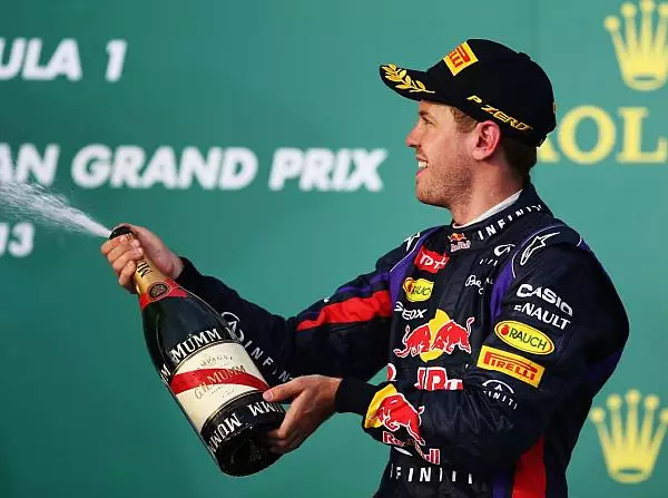 Foto zur News: Heidi für Heidi: Klum beglückwünscht Vettel