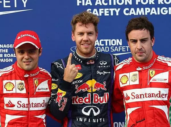 Foto zur News: Regen rettet Vettel: Pole-Position in Malaysia