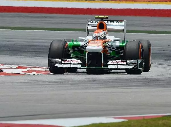 Foto zur News: Force India: Regen ließ Träume platzen