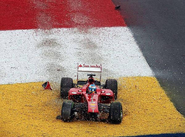 Foto zur News: Ferrari: Alonso mit gestutztem Flügel - Punkte für Massa