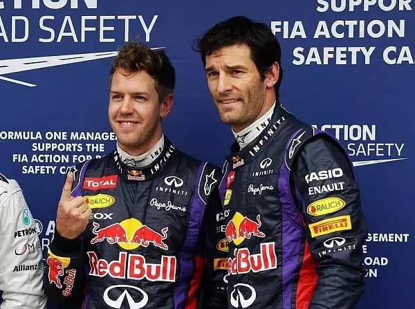 Lewis Hamilton, Sebastian Vettel, Mark Webber, Podium Foto zur News: Red-Bull-Piloten mit guten Erinnerungen an Spanien