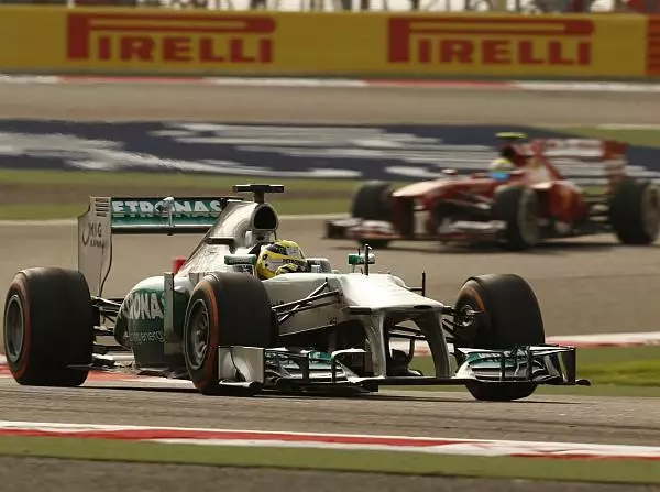 Nico Rosberg Foto zur News: Barcelona wird zum "Silberpfeil"-Gradmesser
