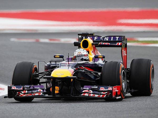 Foto zur News: Der Nachmittag in Barcelona: Vettel vor Alonso und Webber
