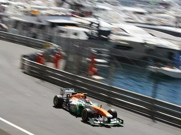 Adrian Sutil Foto zur News: Force India: Einmal Freude - einmal Enttäuschung