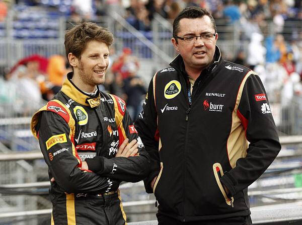 Foto zur News: Boullier: Räikkönen nicht schlechter, aber Grosjean besser