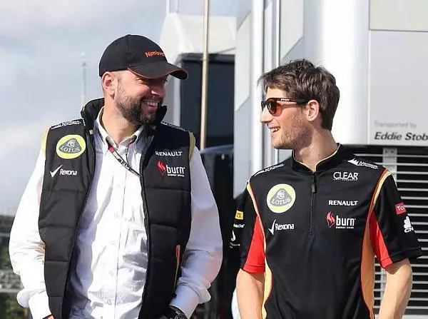 Foto zur News: Lopez stärkt "Naturtalent" Grosjean den Rücken