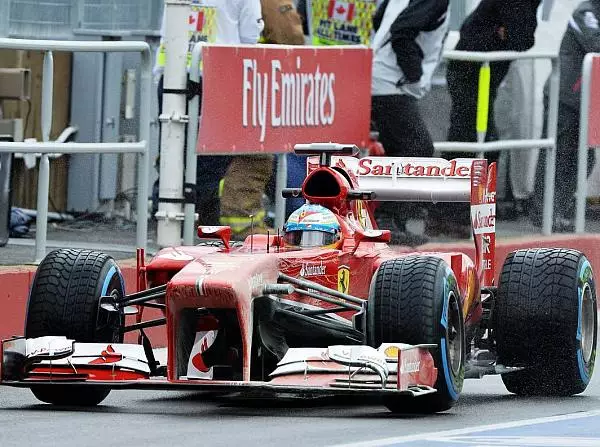 Foto zur News: Freitag in Montreal: Ferrari in Topform