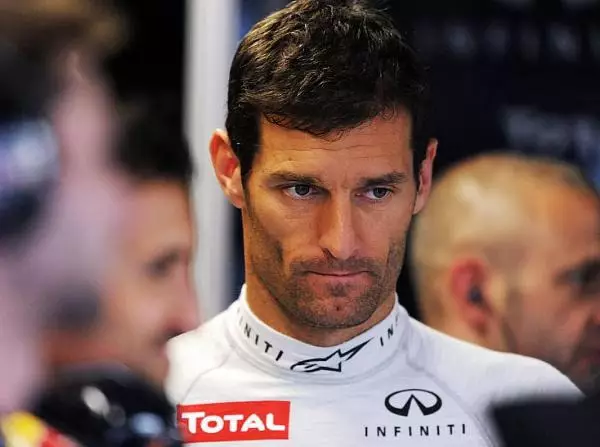 Mark Webber Foto zur News: Webbers Lösung: Sonne nur auf der linken Seite des Grids