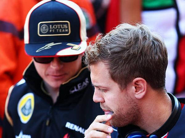 Foto zur News: Vettel über Räikkönen: "Komme gut mit ihm klar"
