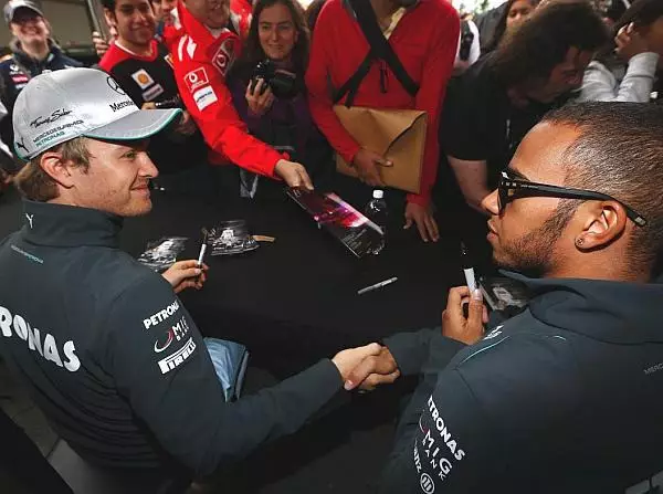 Foto zur News: Mercedes: Endlich wieder sportliche Schlagzeilen