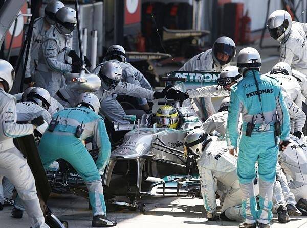 Foto zur News: Mercedes-Fortschritte dank Teamwork