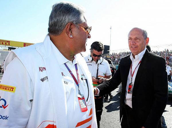 Foto zur News: Mallya glaubt langsam an Sieg über McLaren