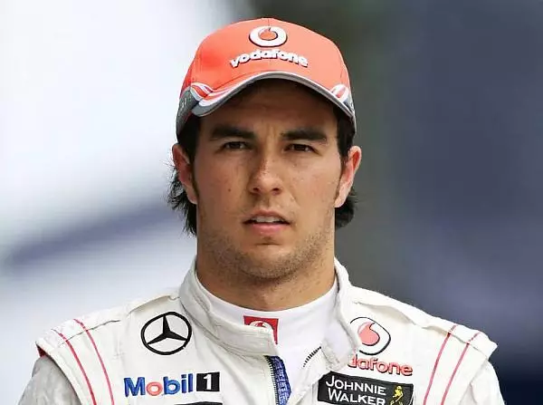 Sergio Perez Foto zur News: Perez: "Noch so ein Rennen kann sich Pirelli nicht erlauben"