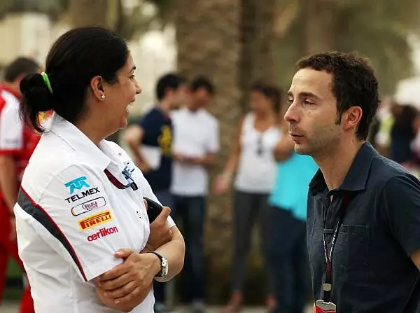 Monisha Kaltenborn und Nicolas Todt Foto zur News: Hoher Besuch: Sauber-Führung noch in Hinwil