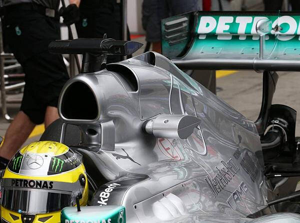 Foto zur News: Mercedes testet passives DRS