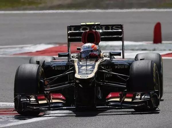 Foto zur News: Grosjean auf dem Podium: "Das haben wir uns verdient"