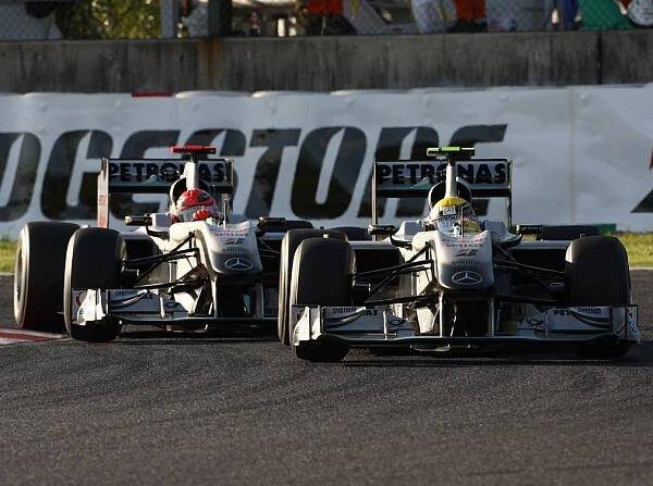 Foto zur News: Rosberg: "Schumacher hat vielleicht von mir lernen können"