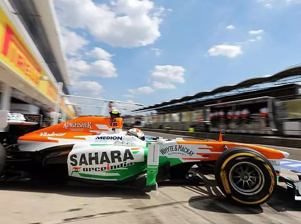 Adrian Sutil Foto zur News: Force India: Hitze und Reifen bescheren Überstunden
