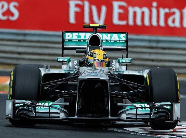 Foto zur News: Mercedes: Wie groß sind die Reifenprobleme im Rennen?