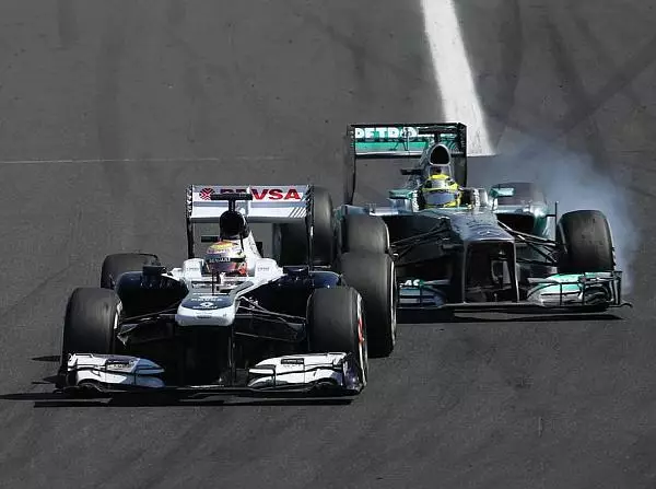 Pastor Maldonado, Nico Rosberg Foto zur News: Maldonado: "Dieser Punkt ist sehr wichtig"