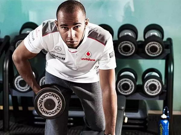 Foto zur News: Ein Trainingstag mit Lewis Hamilton