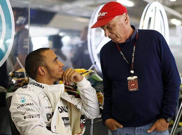 Foto zur News: Singapur 2012: Lauda sehnte Hamilton-Unfall herbei