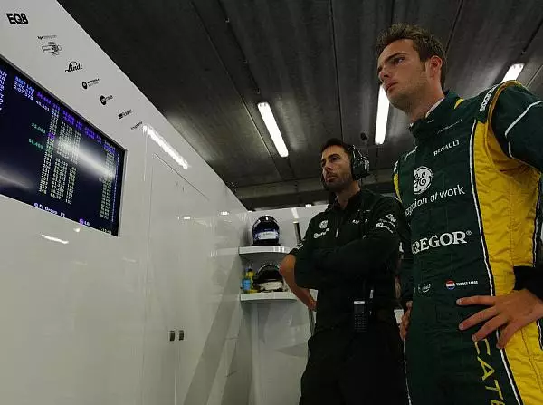 Giedo van der Garde Foto zur News: Risiko belohnt: Van der Garde "sehr happy" und ungläubig