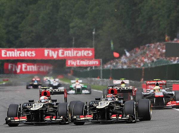 Foto zur News: Lotus: Räikkönen mit Ausfall - Grosjean Achter