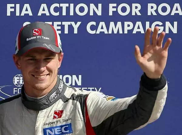 Nico Hülkenberg Foto zur News: Hülkenberg auf Startplatz drei: "Eine super Überraschung"