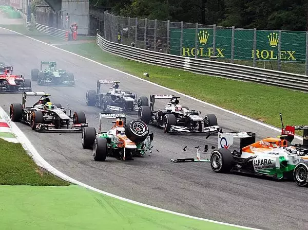 Foto zur News: Force India: Zwei Ausfälle und ein Wochenende zum Vergessen