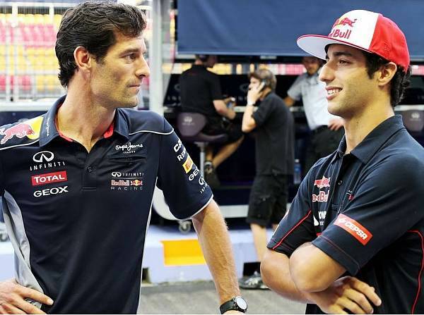 Foto zur News: Webber baut 2014 auf Ricciardo: "Gewinnt Grands Prix"