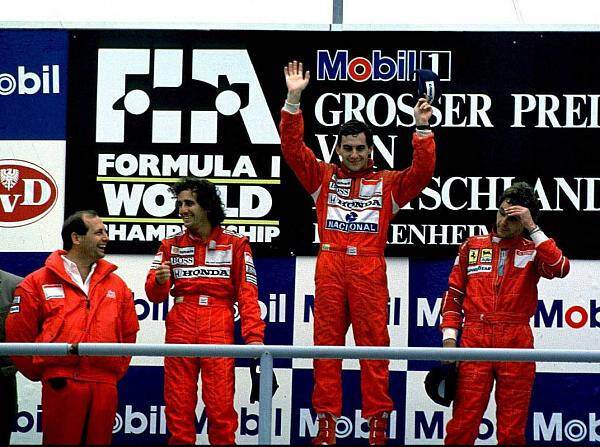 Foto zur News: Ferrari-Duo gute Wahl: Prost erinnert an Duell mit Senna