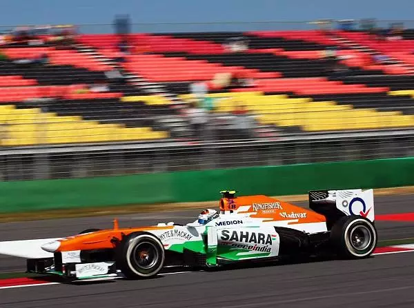 Adrian Sutil Foto zur News: Force India baut erneut auf das Rennen