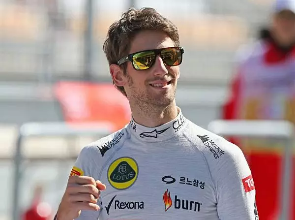 Romain Grosjean Foto zur News: Lotus: Räikkönen gesteht Fahrfehler ein