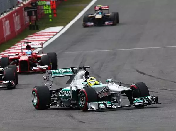 Nico Rosberg Foto zur News: Frust bei Mercedes: Nase kaputt, Nase voll