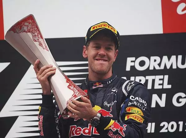 Sebastian Vettel Foto zur News: Die genaue Rechnung: So steigt Vettels WM-Party in Indien