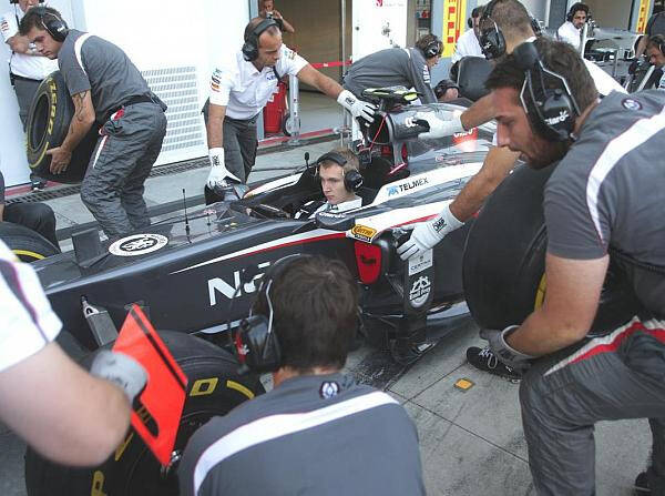 Foto zur News: Training a la Sauber: Sirotkin schuftet für die Formel 1
