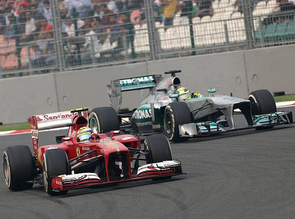 Foto zur News: Ferrari: Massa brilliert - Alonso kämpft umsonst