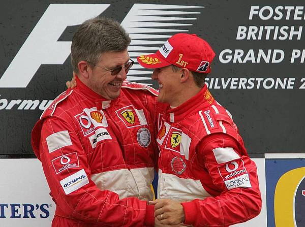 Foto zur News: Ross Brawn über Michael Schumacher: "Ermutigende Zeichen"