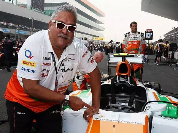 Vijay Mallya Foto zur News: Mallya zur Fahrersituation: "Ich glaube an Kontinuität, aber..."