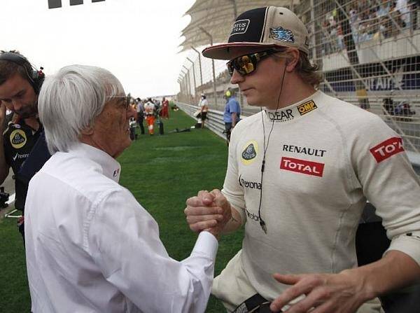 Foto zur News: Ecclestone rät Räikkönen nicht vom Streik ab
