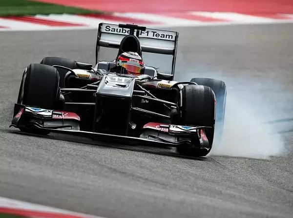 Foto zur News: Sauber jubelt: Beide Fahrer in Austin in Top 10