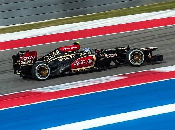 Foto zur News: Zwei Welten bei Lotus: Grosjean spielt Daddy Cool