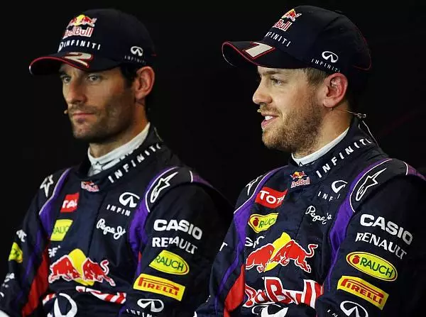 Mark Webber, Sebastian Vettel Foto zur News: Mark Webber versöhnlich: Sebastian Vettel ist "kein Feind"
