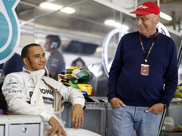 Foto zur News: Lauda: "Lewis ist im Team angekommen"