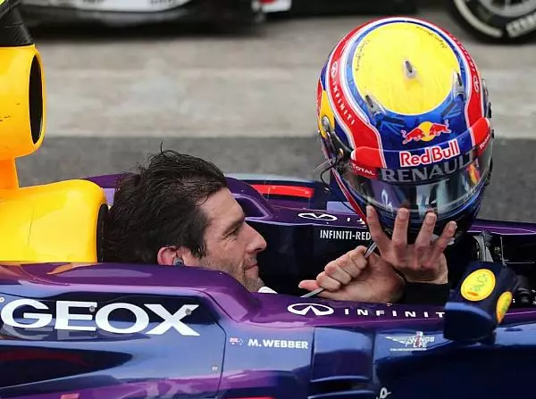 Foto zur News: Webber mit Tränen: Es war nur der Wind...