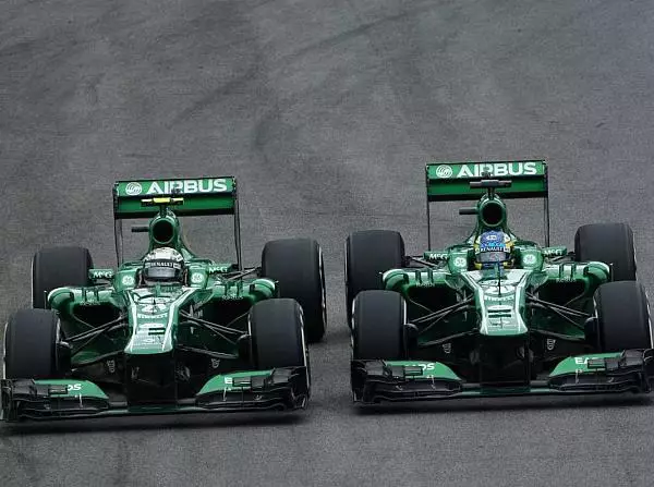 Foto zur News: Enttäuschung perfekt: Rote Laterne für Caterham