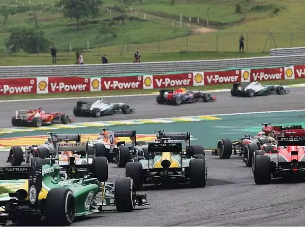 Start zum Formel-1-Saisofinale 2013 in Interlagos Foto zur News: Sao Paulo: Vertragsverlängerung bis 2020