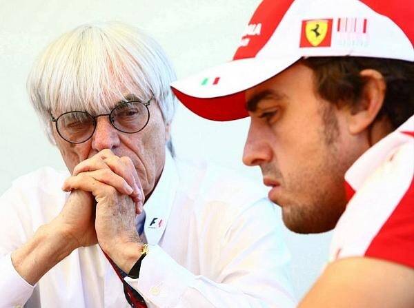 Foto zur News: Ecclestone: Alonso hat ein wenig aufgegeben